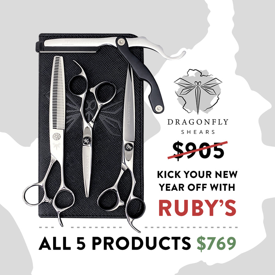 Sukotto Scissors Ruby Set Deal Shear Kit